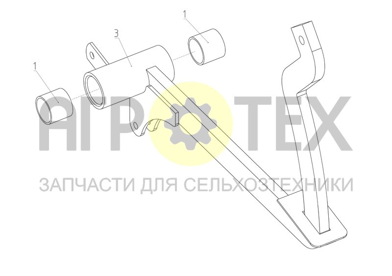 Чертеж Стойка (МРУ-2.20.110-01)